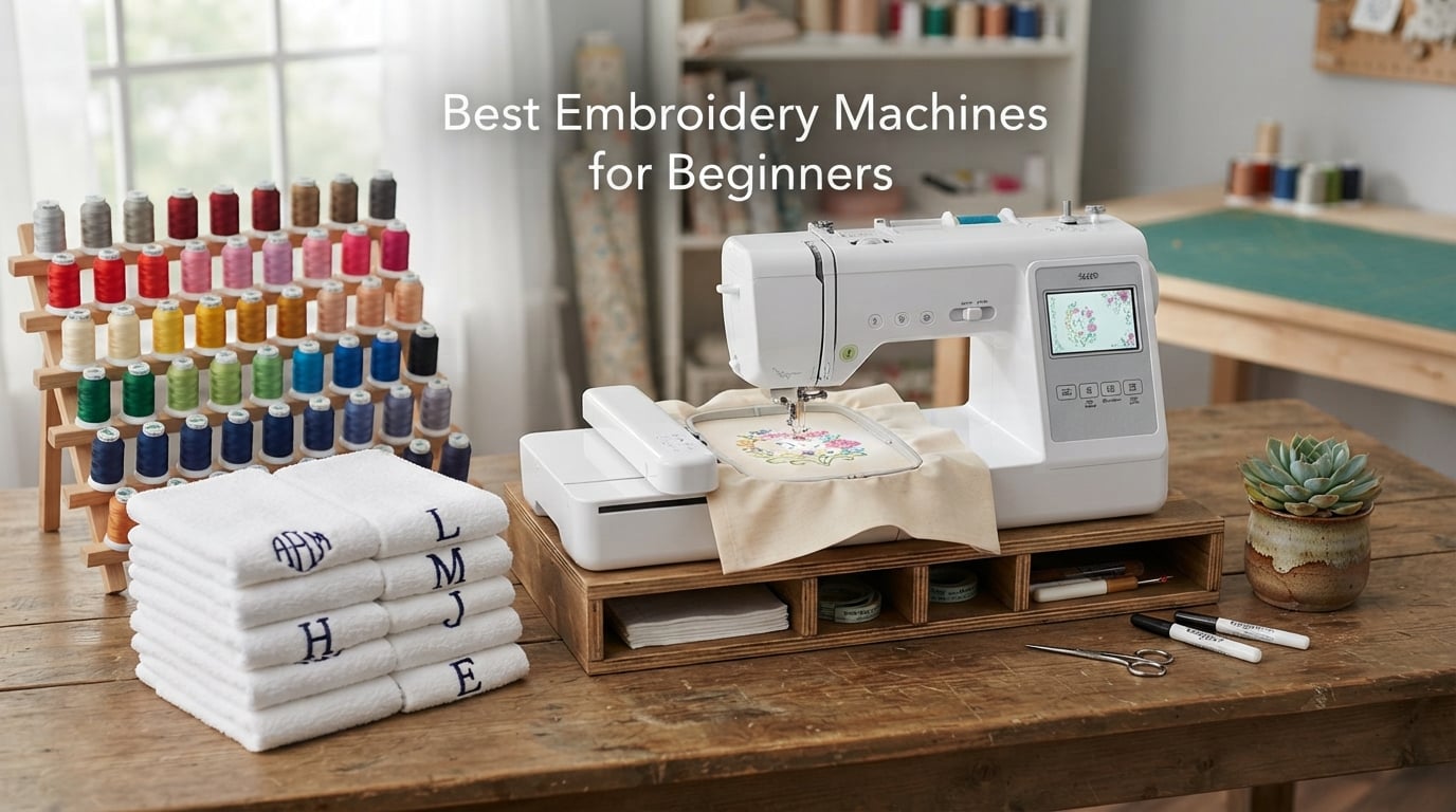 Best Embroidery Machines for Beginners