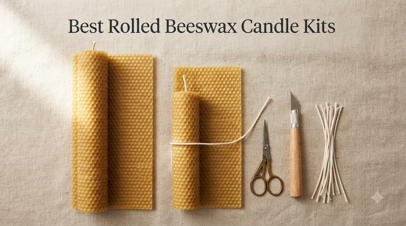 Best Rolled Beeswax Candle Kits