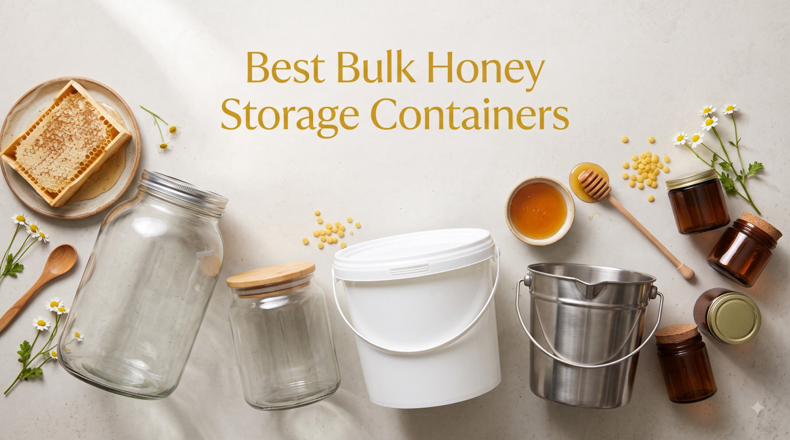 Best Bulk Honey Storage Containers