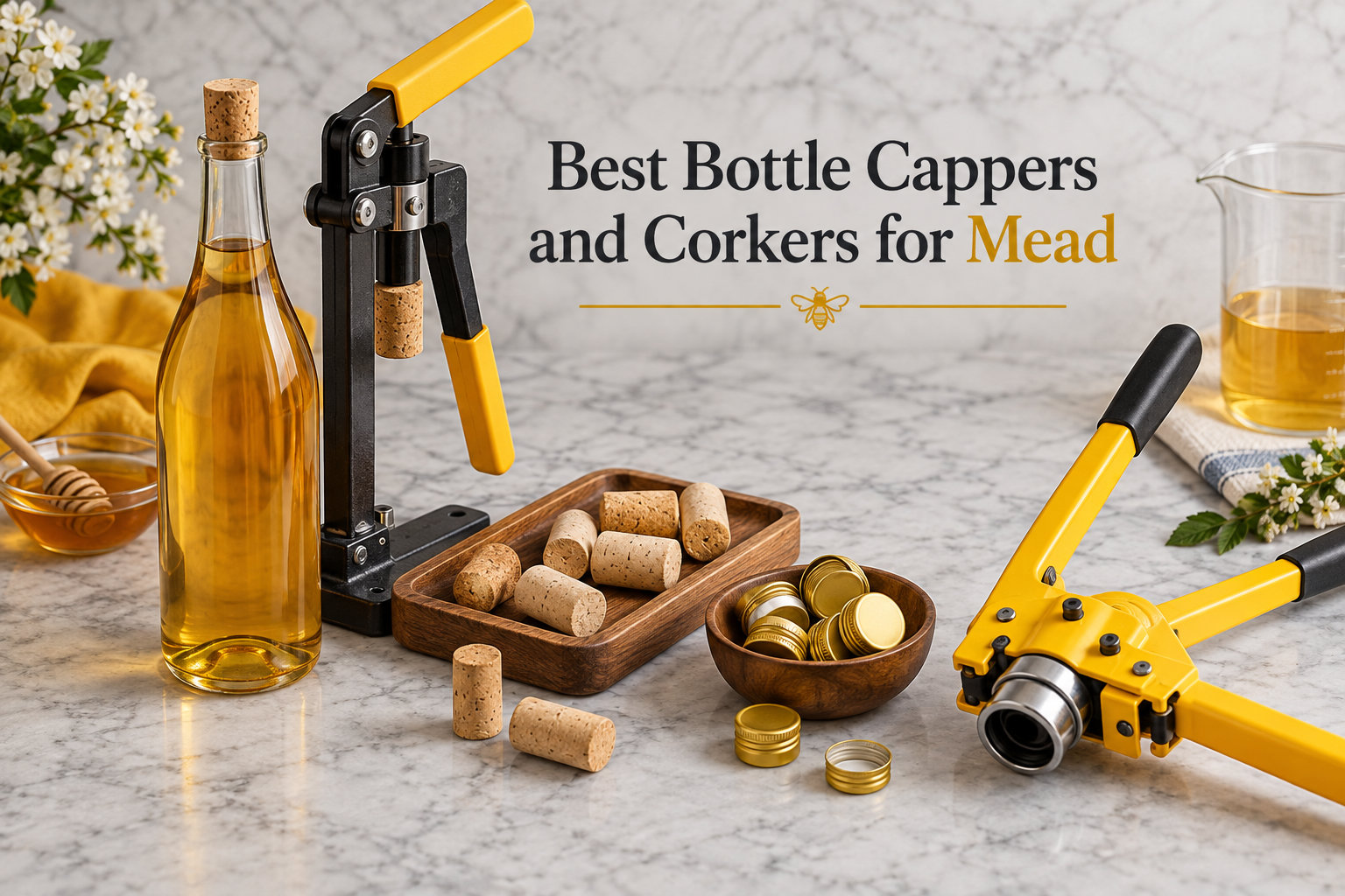 Best Bottle Cappers and Corkers for Mead
