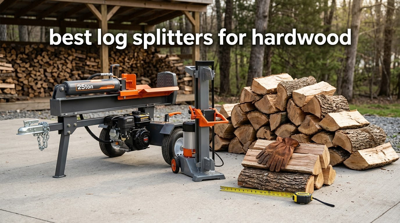 best log splitters for hardwood