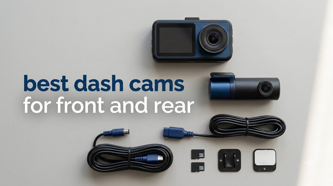 best dash cams for front and rear