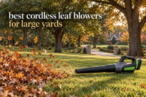 best cordless leaf blowers for large yards