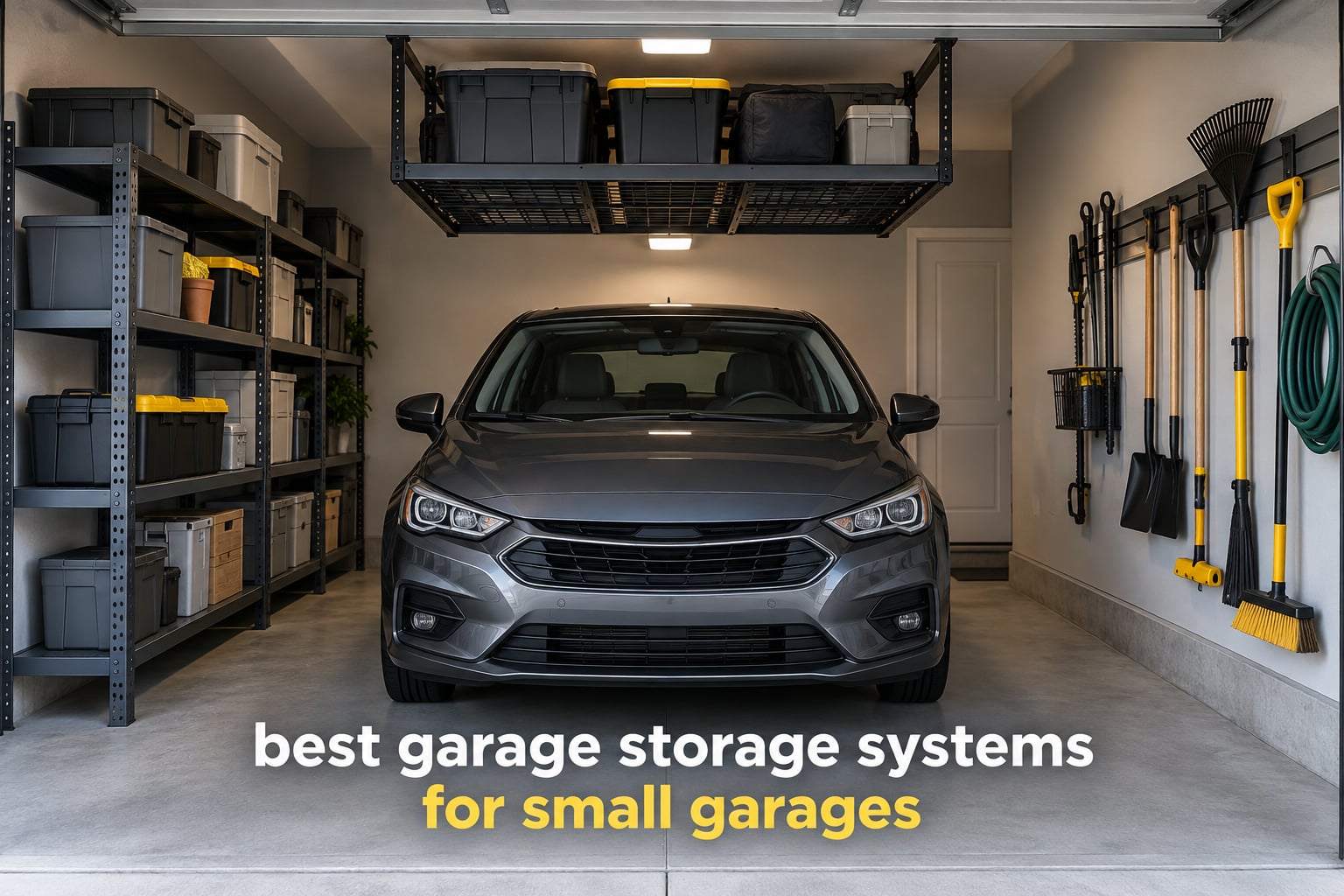 best garage storage systems for small garages