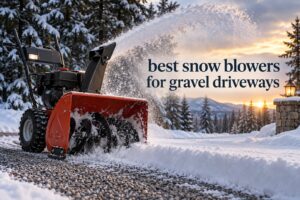 best snow blowers for gravel driveways