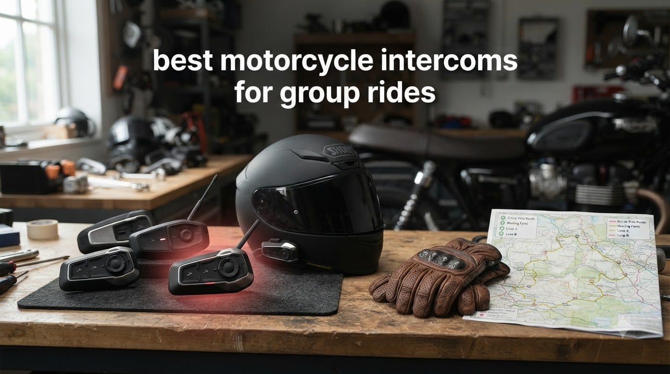 best motorcycle intercoms for group rides