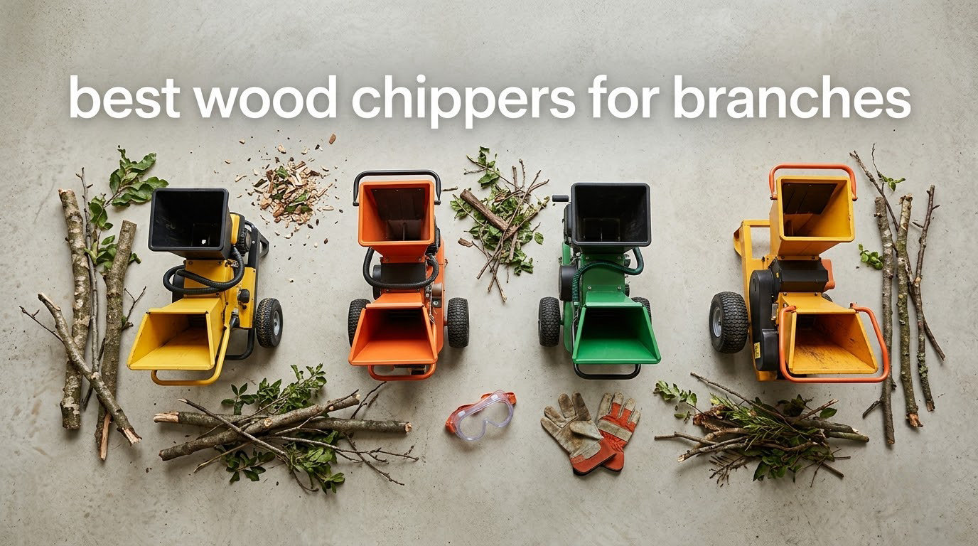 best wood chippers for branches