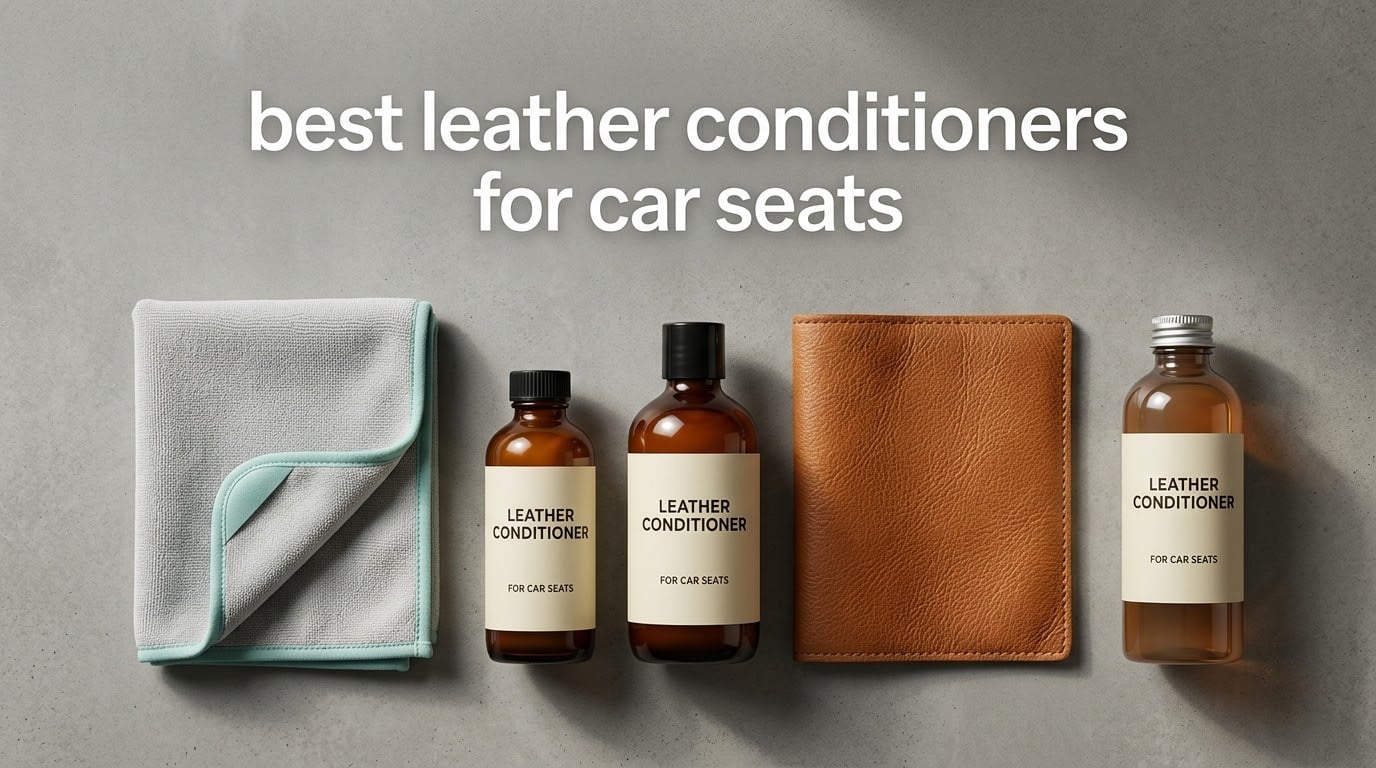 best leather conditioners for car seats