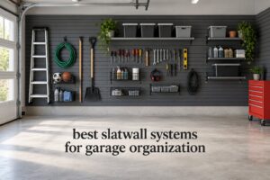 best slatwall systems for garage organization