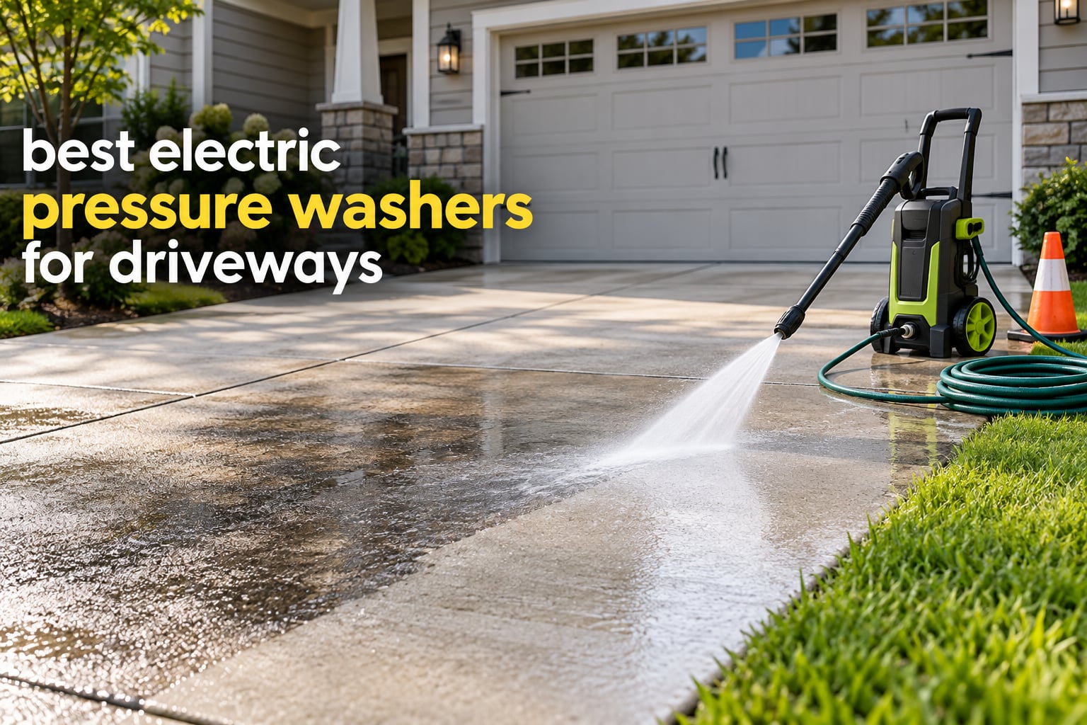 best electric pressure washers for driveways