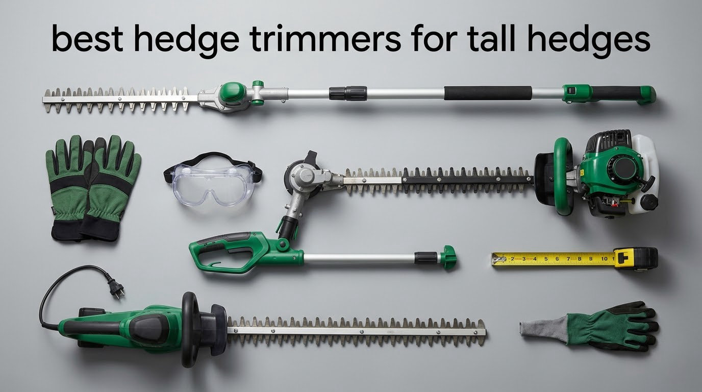 best hedge trimmers for tall hedges