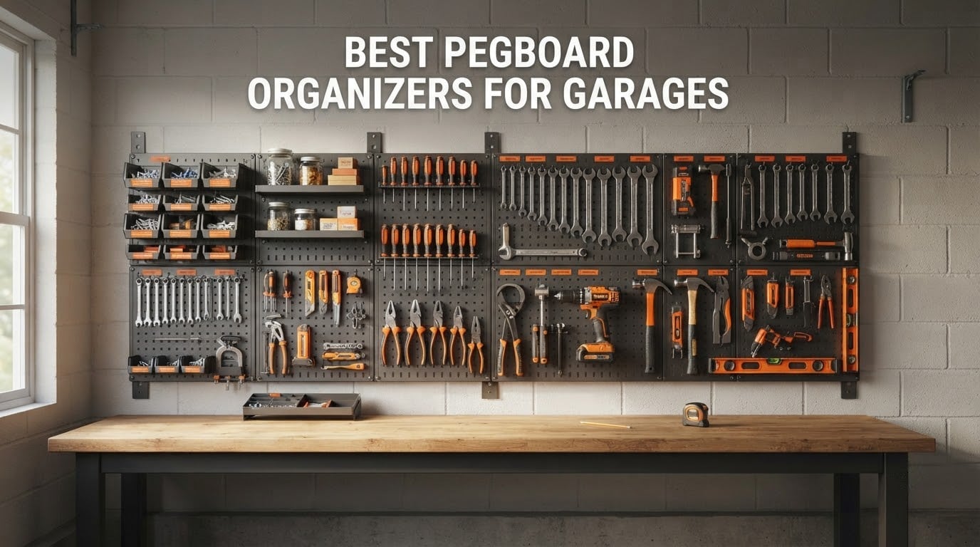 best pegboard organizers for garages