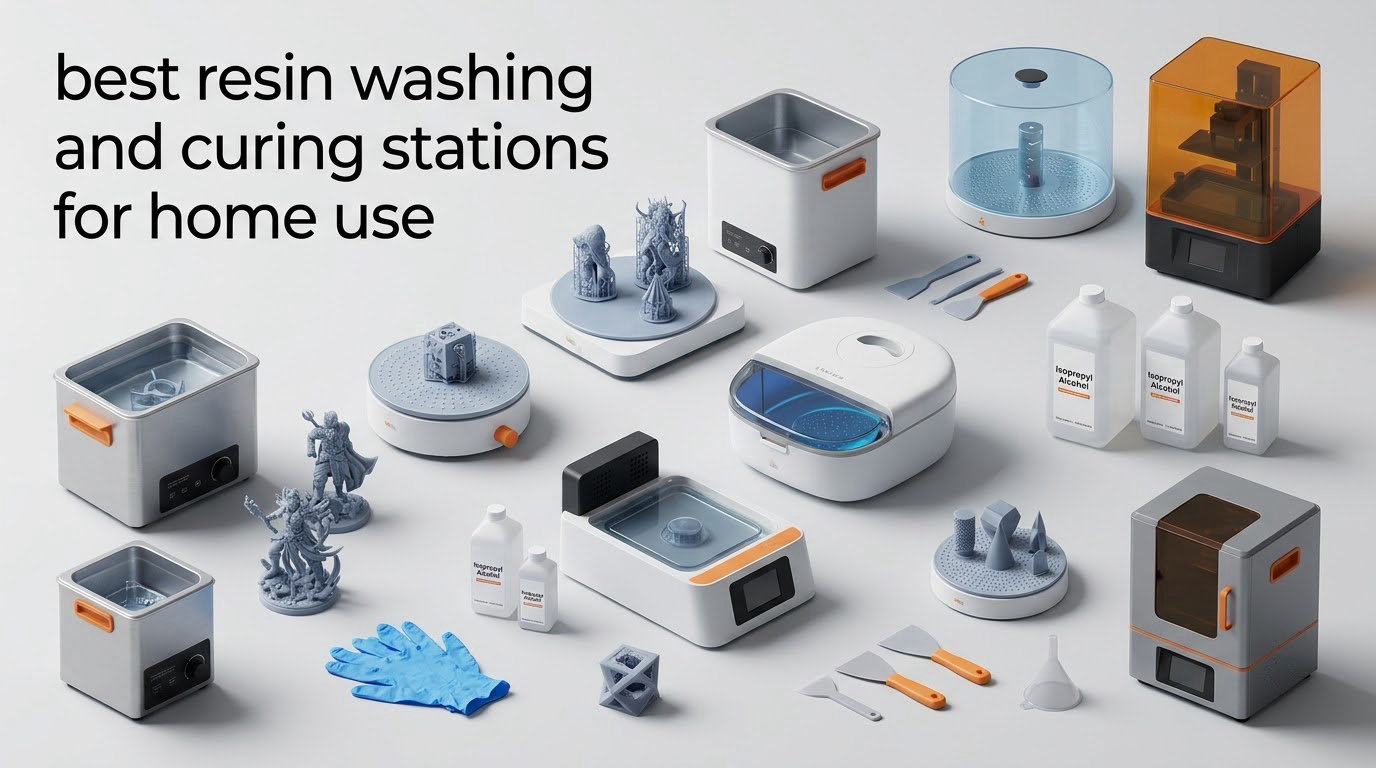 best resin washing and curing stations for home use