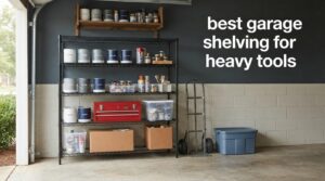best garage shelving for heavy tools