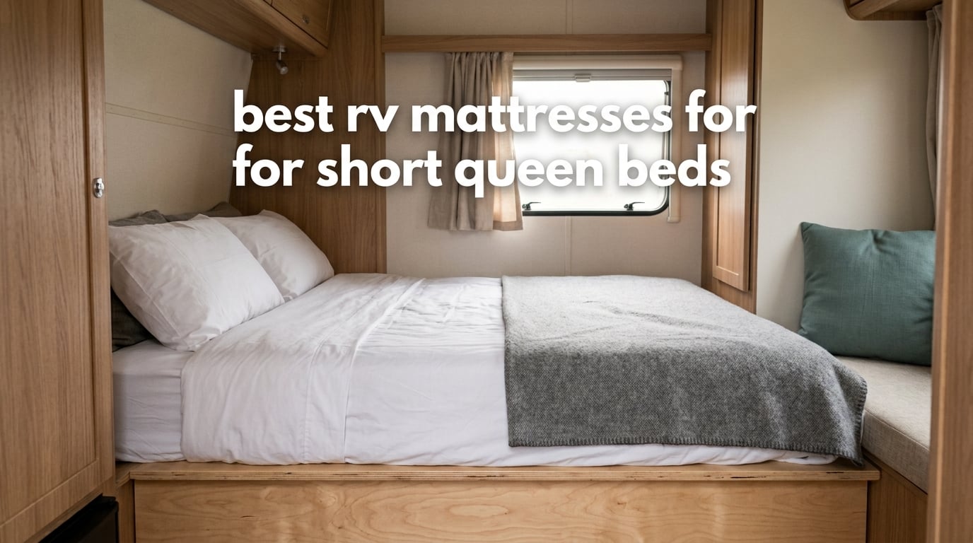 best rv mattresses for short queen beds