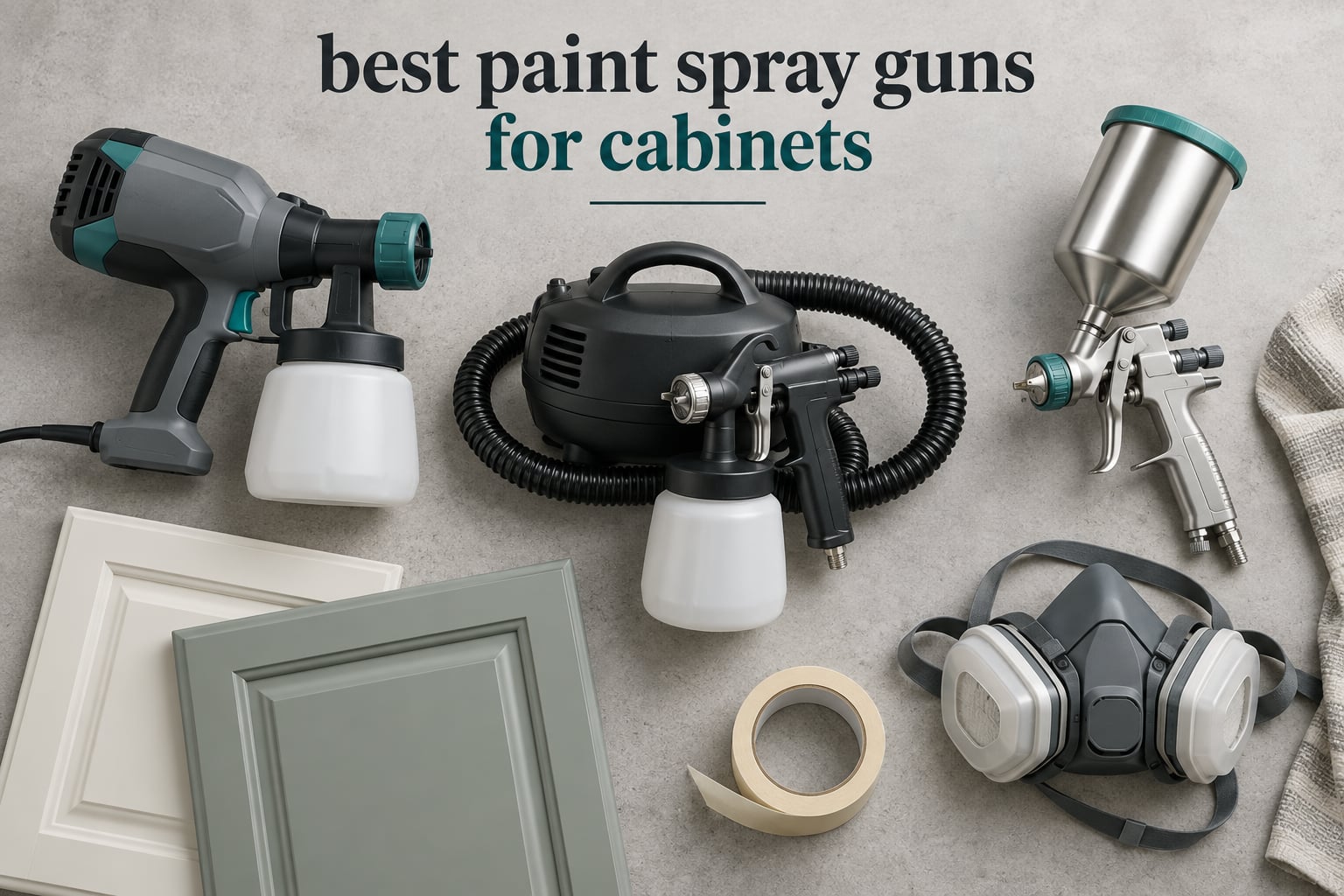 best paint spray guns for cabinets