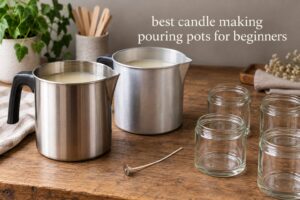 best candle making pouring pots for beginners