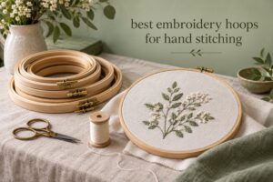 best embroidery hoops for hand stitching