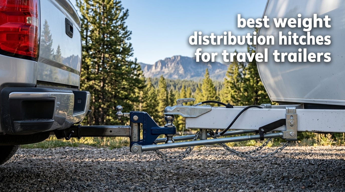 best weight distribution hitches for travel trailers