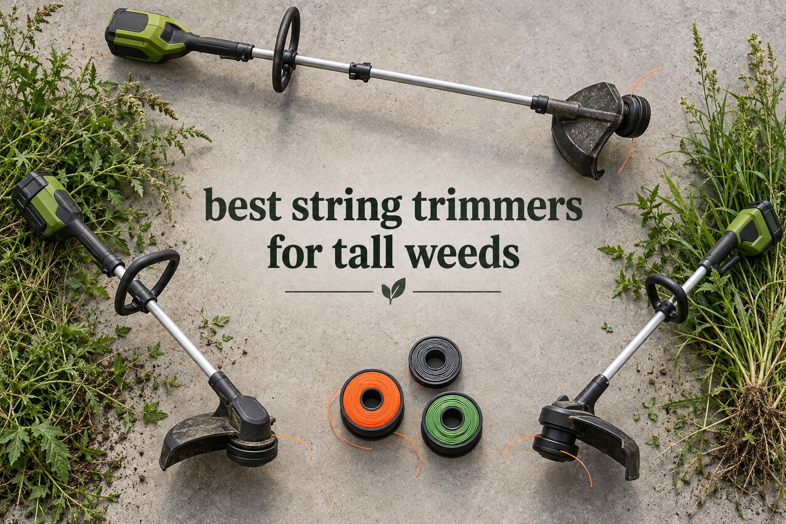 best string trimmers for tall weeds