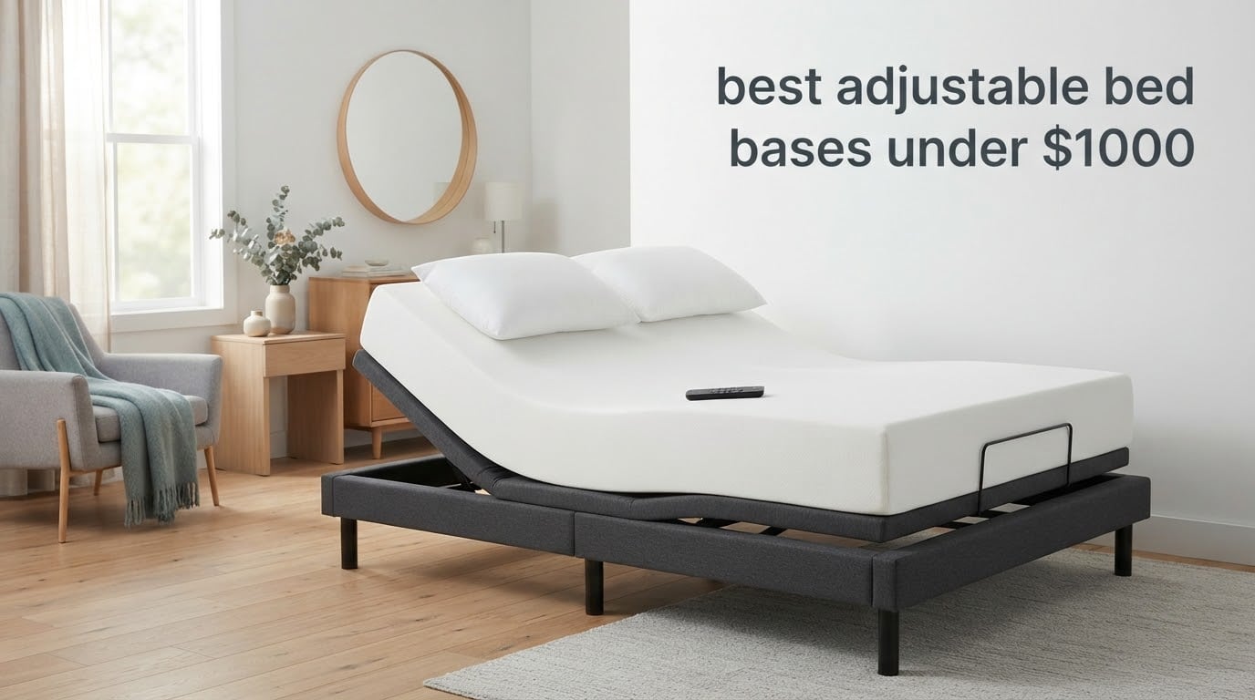 best adjustable bed bases under $1000