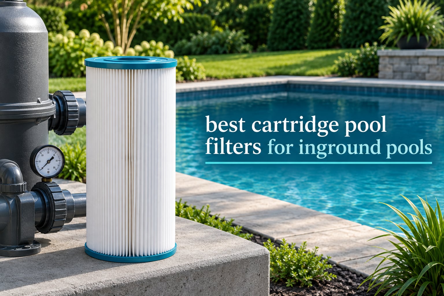 best cartridge pool filters for inground pools
