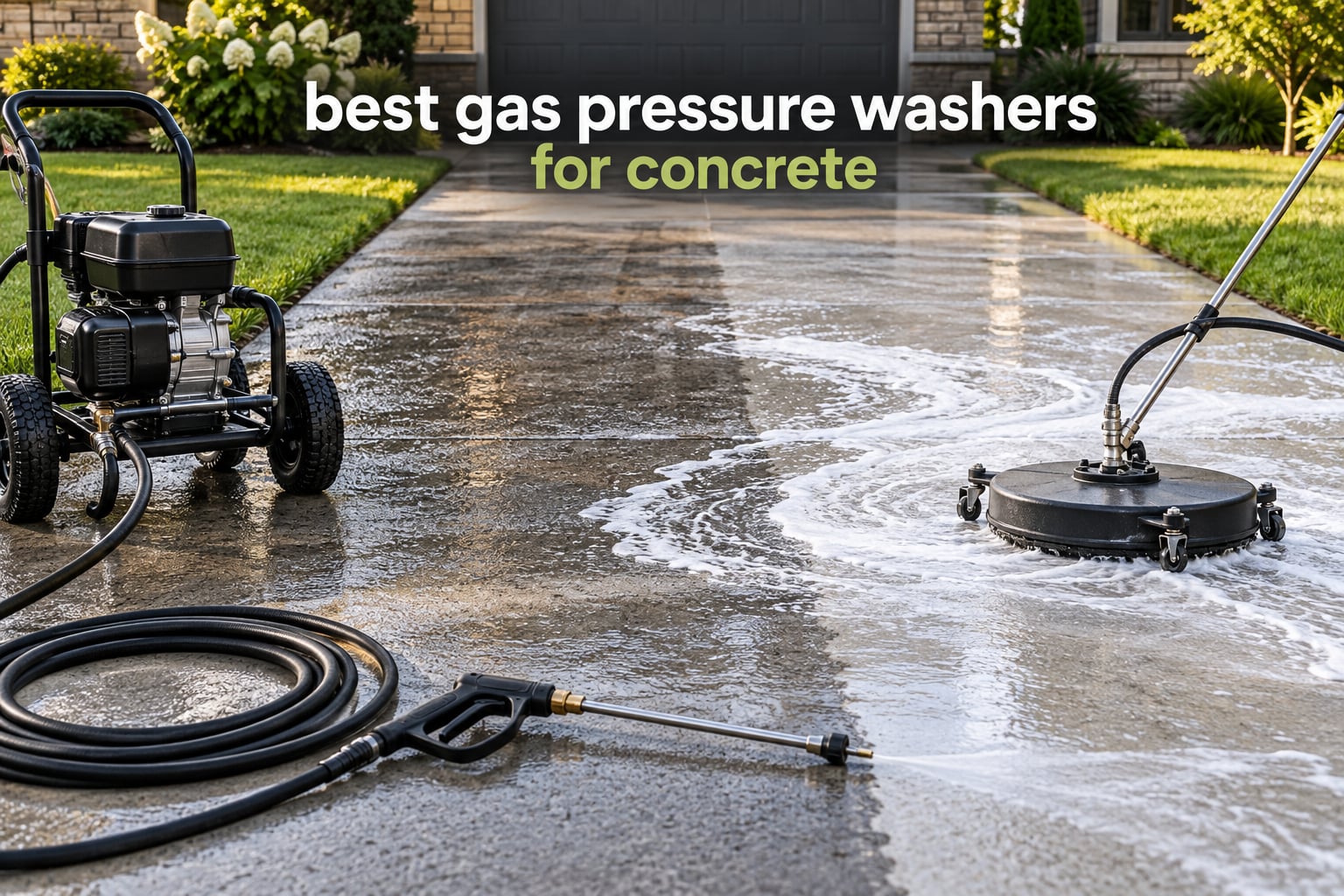 best gas pressure washers for concrete